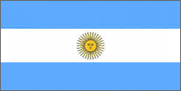 Country flag for Argentina
